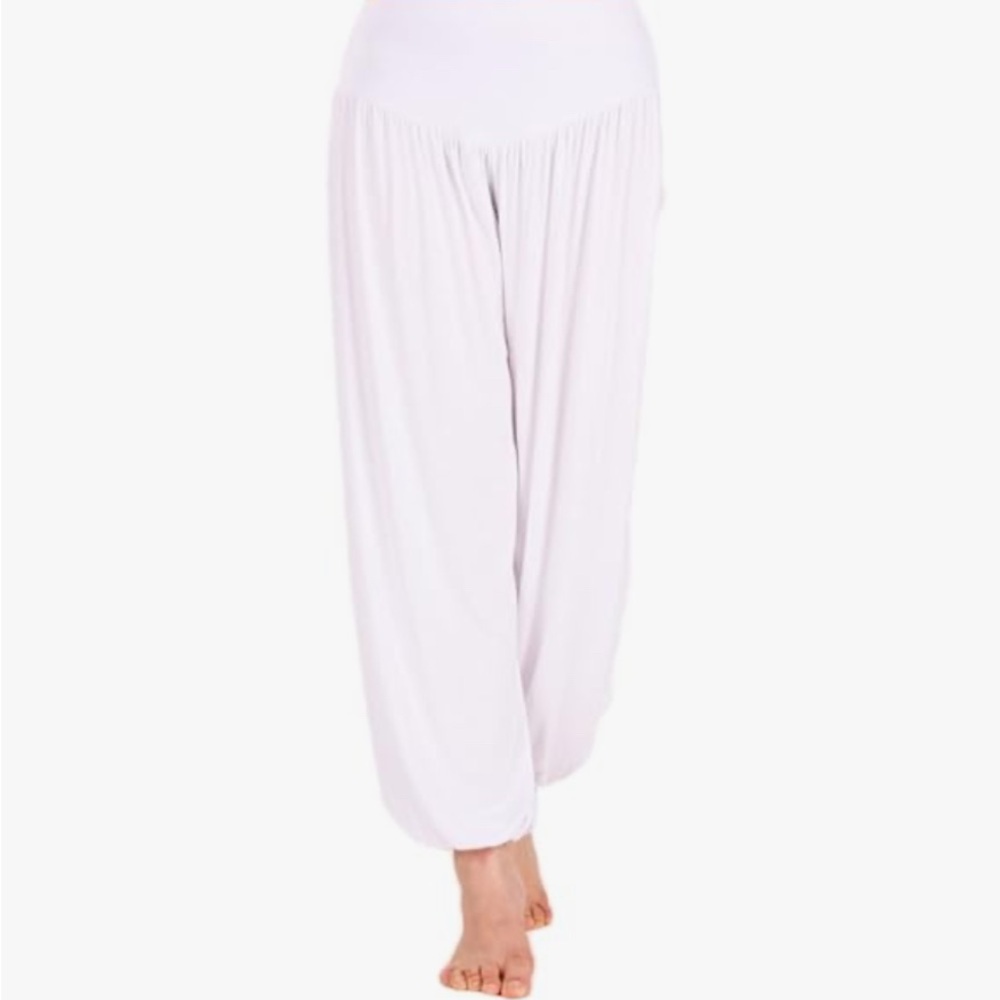 AvaCostume Womens Modal Cotton Soft Yoga Sports Dance Harem Pants - XL